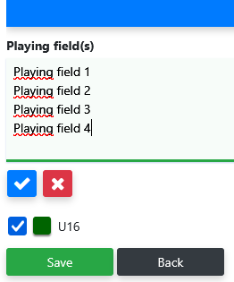 Step 4: Enter fields